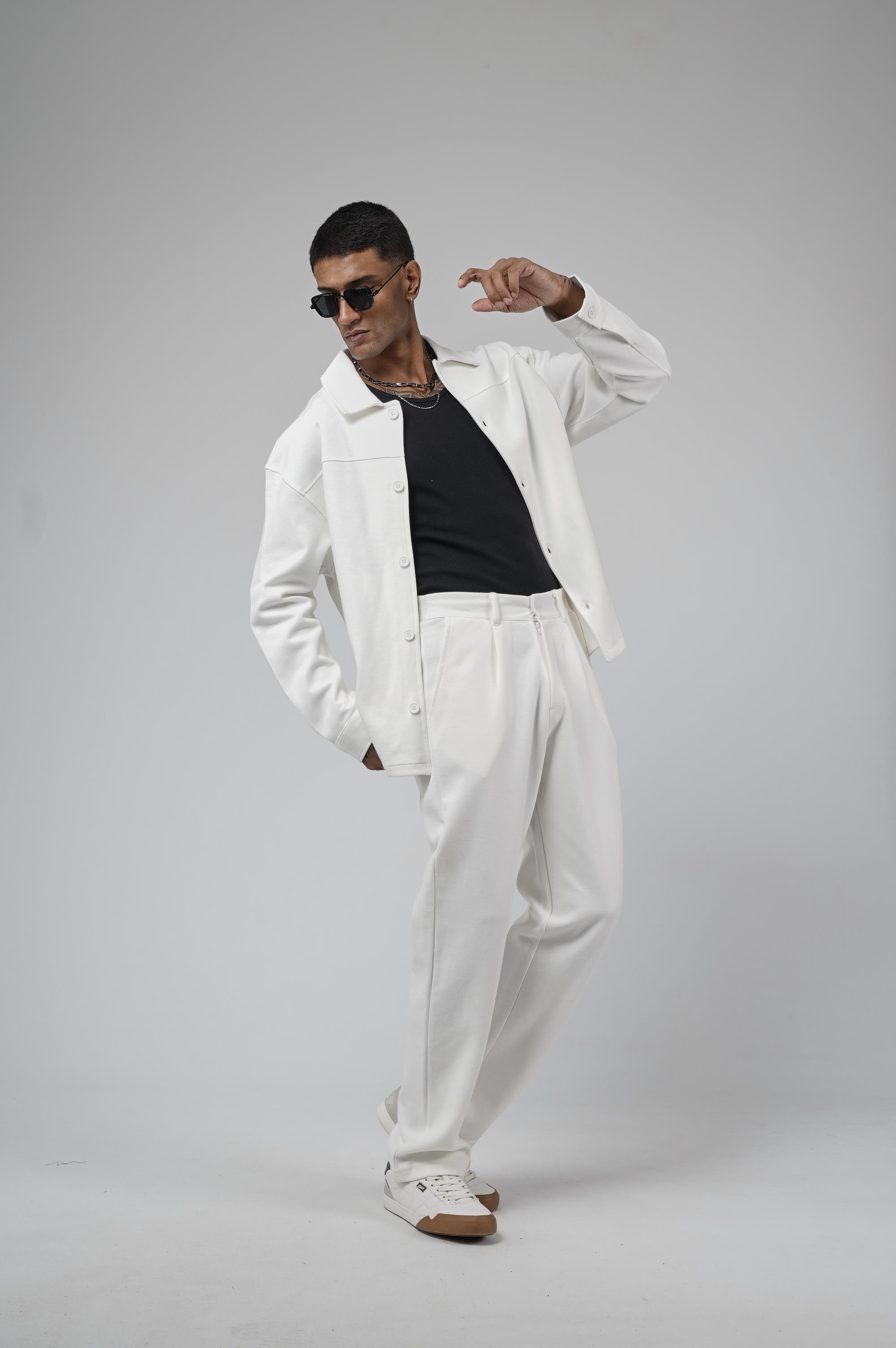 Oversize Kalıp Erkek Gömlek Pantolon Alt Üst Takım