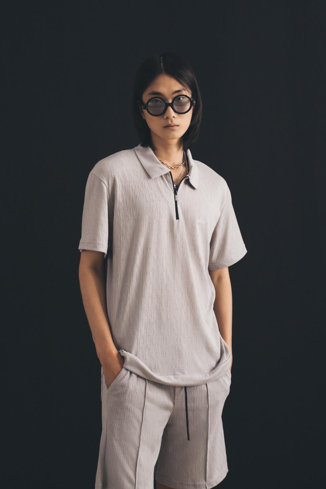 Regular Kalıp Jakarlı T-Shirt Şort Alt Üst Erkek Takım