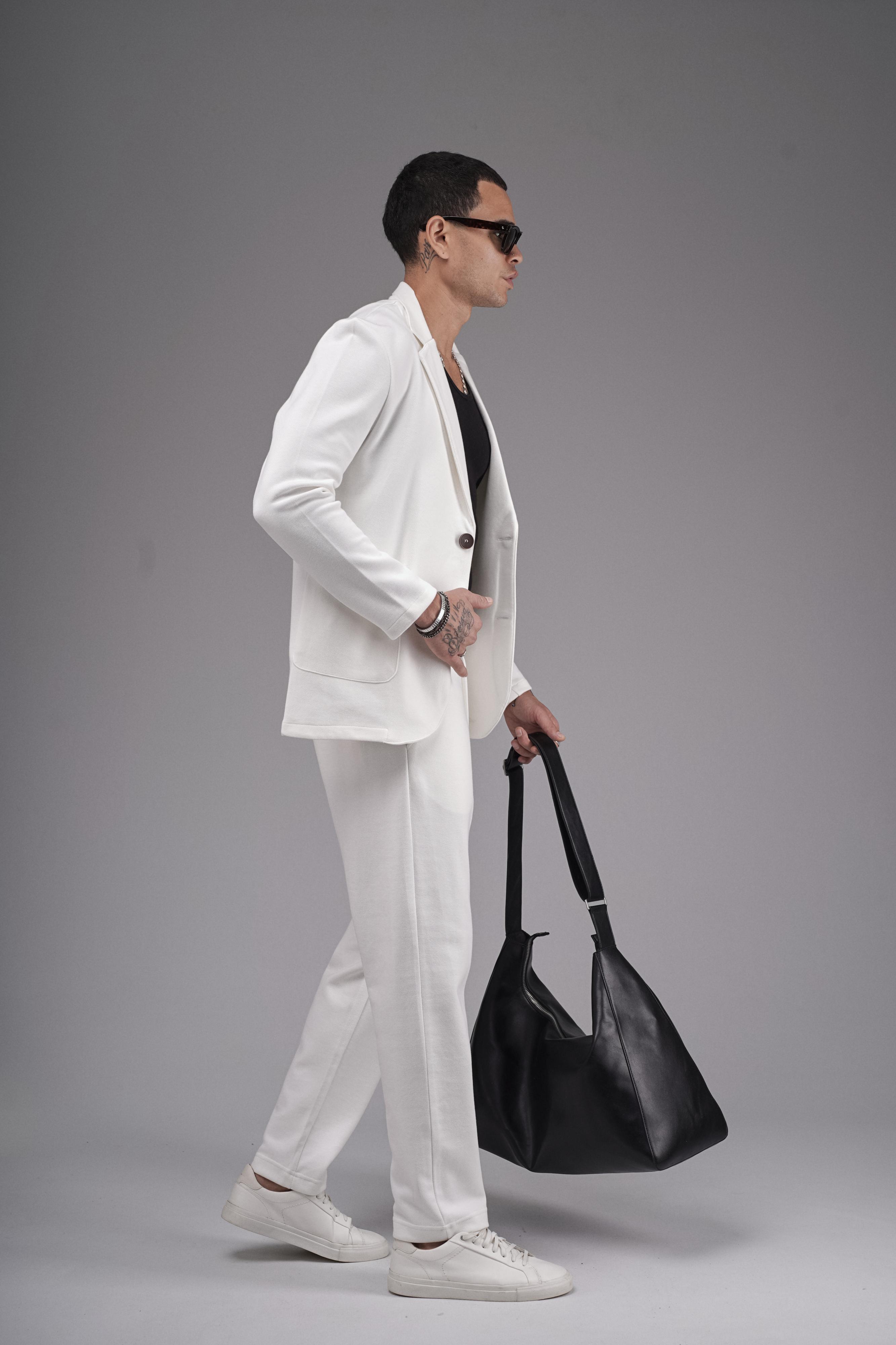 Regular Kalıp Mevsimlik Erkek Blazer Takım