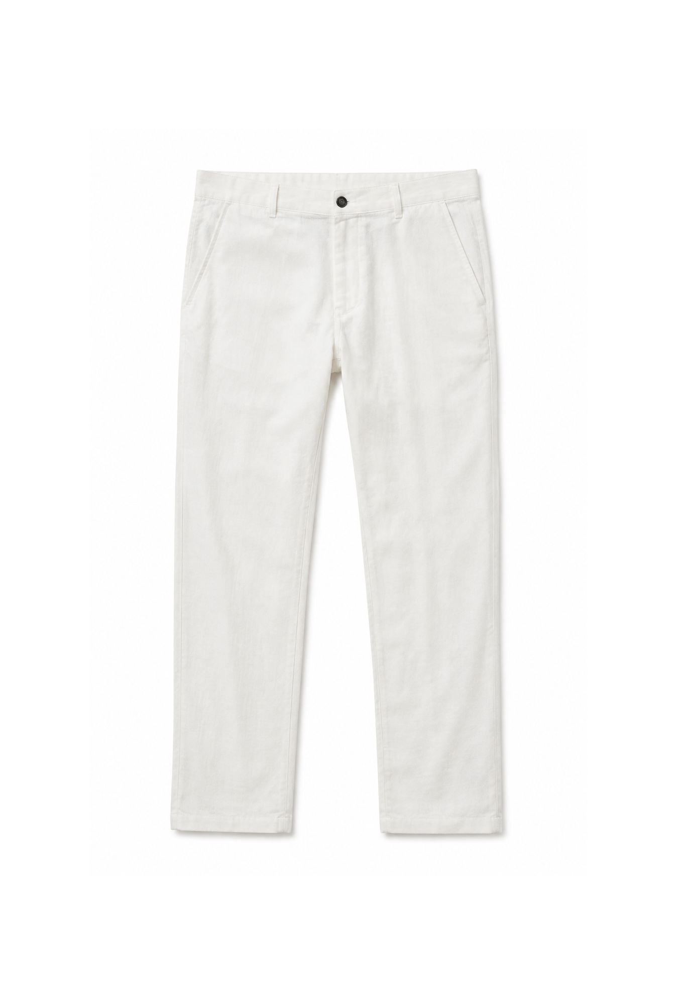 Regular Kalıp Pamuklu Keten Klasik Pantolon