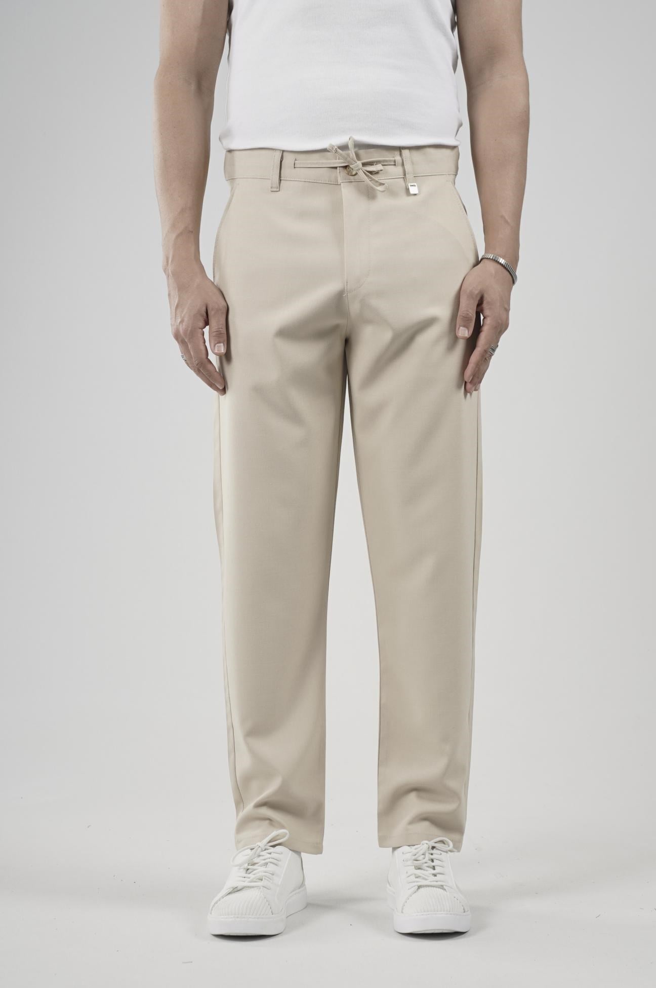 Skinny Kalıp Kumaş Pantolon