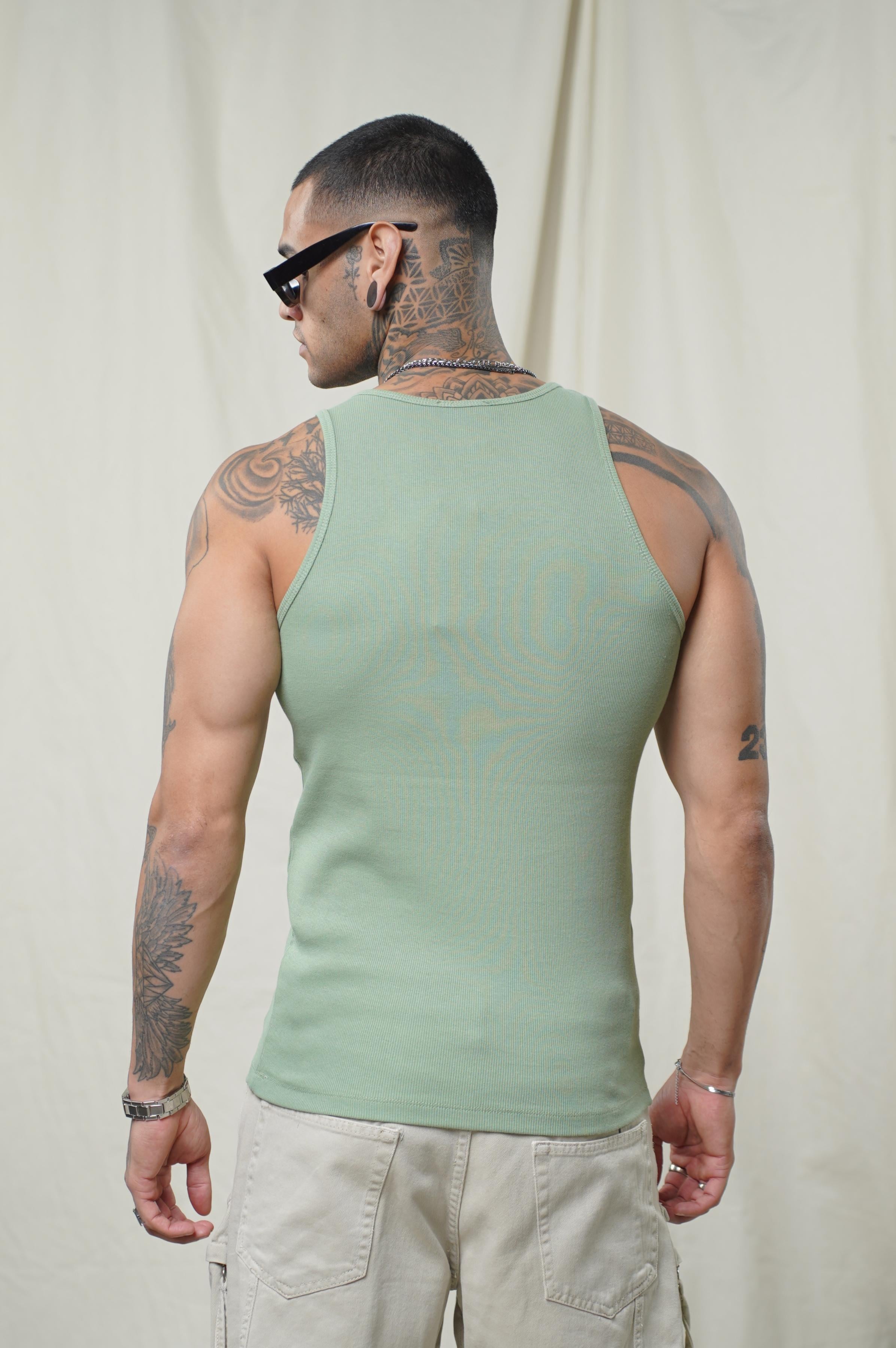 Slim Fit Kaşkorseli Esnek Düz  Erkek Sporcu Atlet
