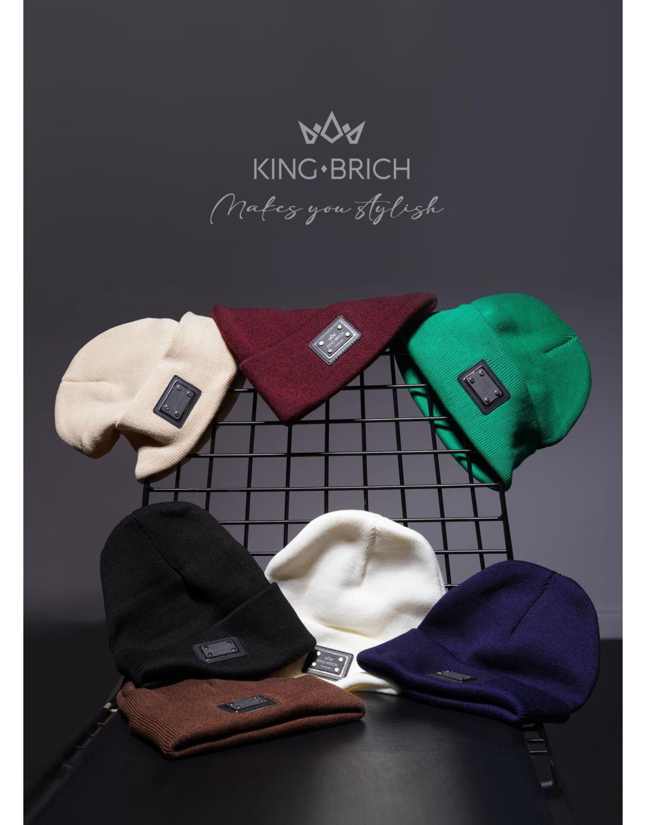 Unisex Armalı Klasik Kalın Bere