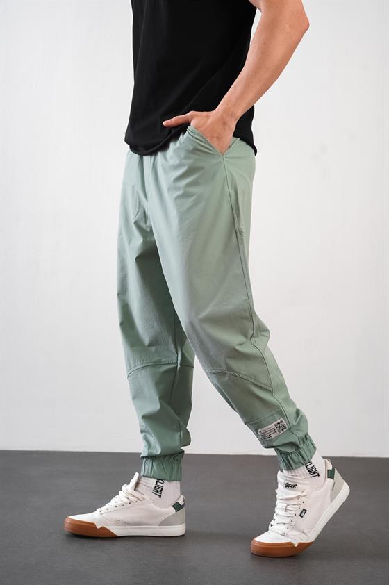 Erkek Relax Fit Kalıp Lastikli Paça Jogger Pantolon