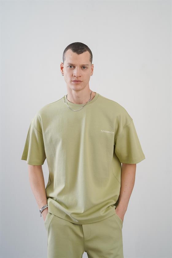 King Brich Baskılı Oversize Kalıp Unisex Şort Takım