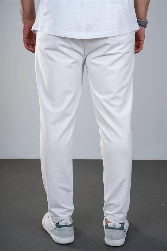 Kingbrich Beli Lastikli Baskılı Cepli Slim Fit Kalıp Erkek Alt Eşofman