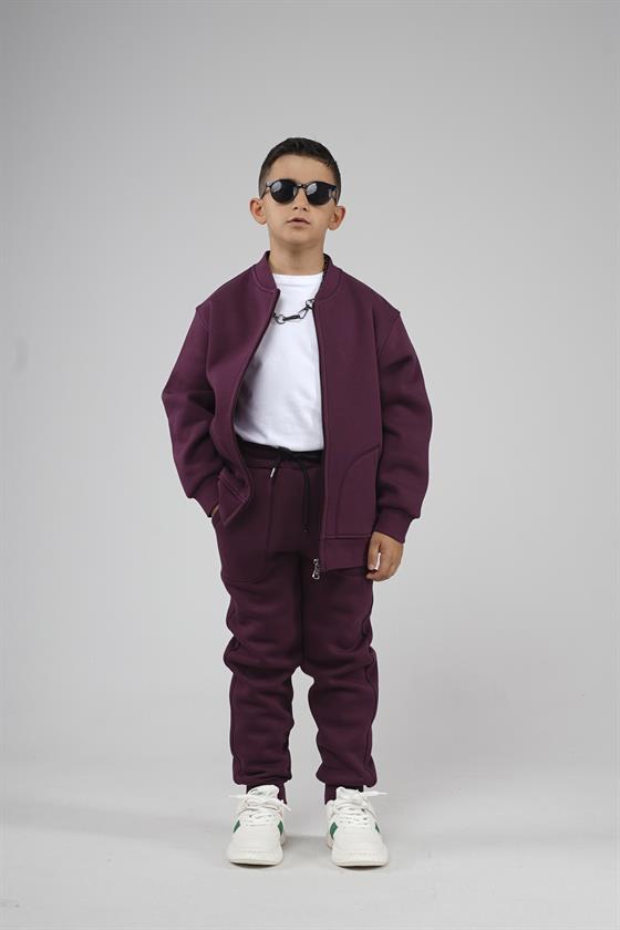 Kingbrich Kids Kolej Yaka Karyoka Dikişli Alt Üst Takım