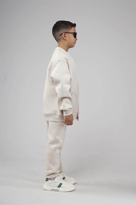 Kingbrich Kids Kolej Yaka Karyoka Dikişli Alt Üst Takım