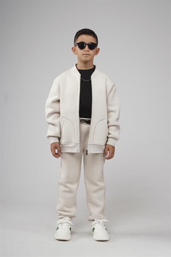 Kingbrich Kids Kolej Yaka Karyoka Dikişli Alt Üst Takım