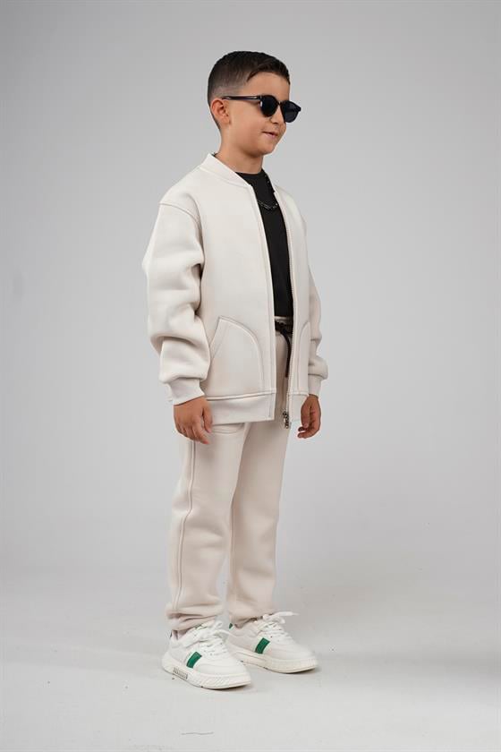 Kingbrich Kids Kolej Yaka Karyoka Dikişli Alt Üst Takım