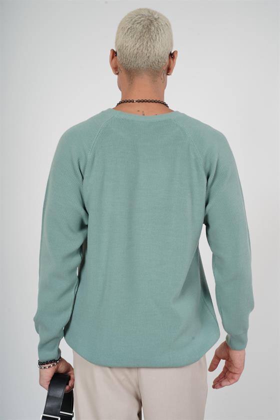 Kingbrich Reglan Kol Erkek Triko Kazak