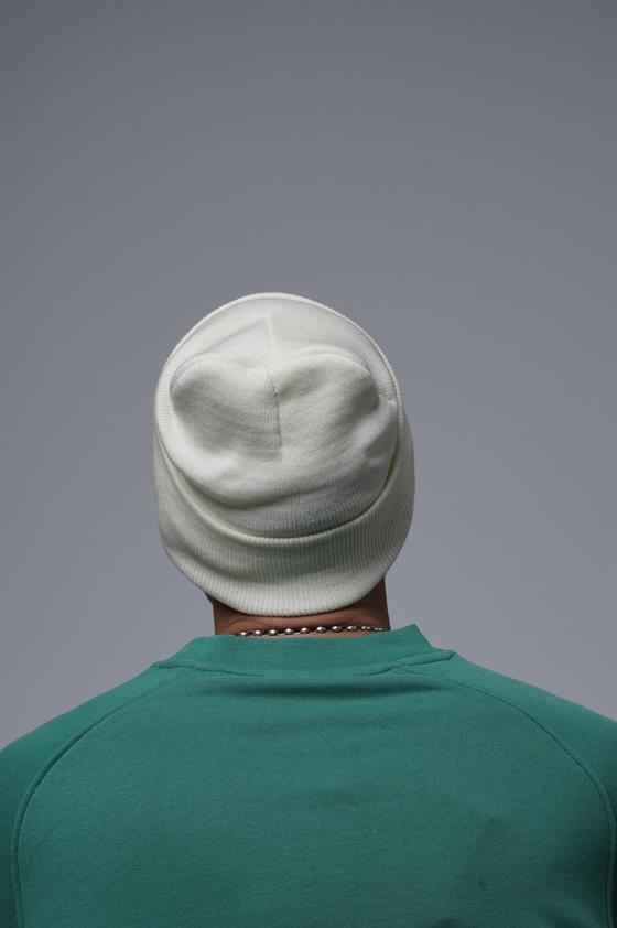 Logo Detaylı Örgülü Unisex Bere