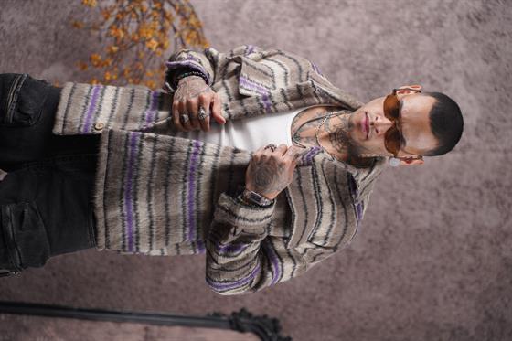 Oversize Kalıp Unisex Cepli Kaşe Oduncu Gömlek