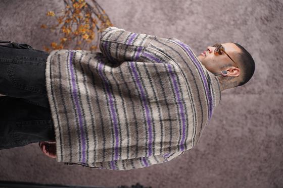 Oversize Kalıp Unisex Cepli Kaşe Oduncu Gömlek