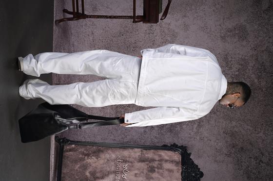 Oversize Kalıp Unisex Kot Ceket