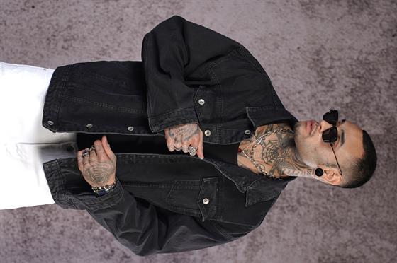 Oversize Kalıp Unisex Kot Ceket