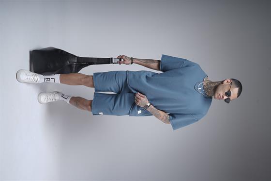 Pis Yaka Oversize Kalıp Unisex Alt Üst Takım