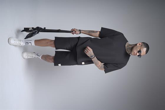 Pis Yaka Oversize Kalıp Unisex Alt Üst Takım