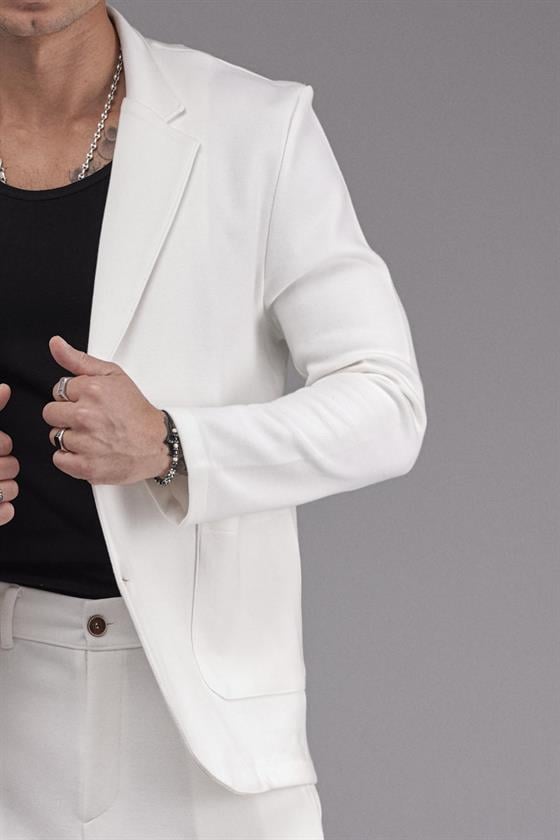 Regular Kalıp Mevsimlik Erkek Blazer Takım