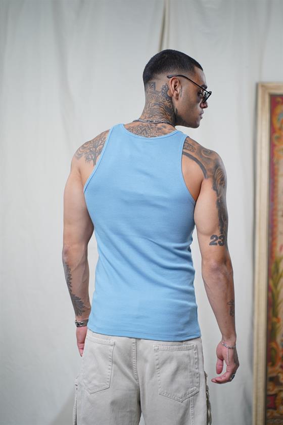 Slim Fit Kaşkorseli Esnek Düz  Erkek Sporcu Atlet
