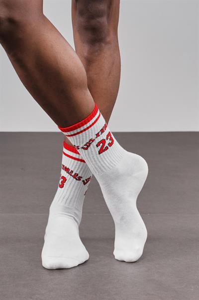 4'lü Los Angeles Yazılı Unisex Sporcu Çorap