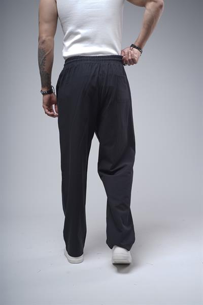 Baggy Kalıp Önü Çıma Detaylı Erkek Gabardin Pantolon
