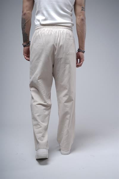 Baggy Kalıp Önü Çıma Detaylı Erkek Gabardin Pantolon