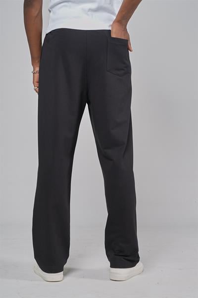 Beli Lastikli Önü Çımalı Baggy Kalıp Pantolon
