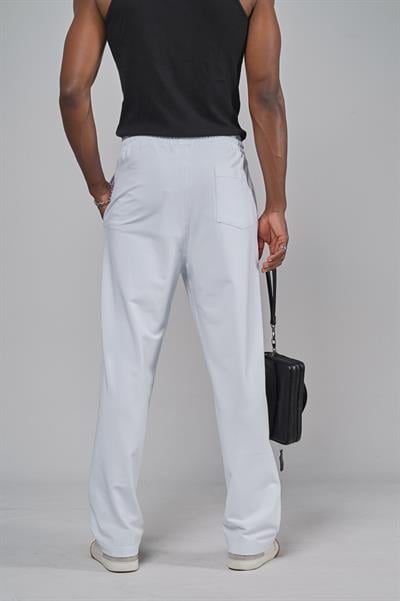 Beli Lastikli Önü Çımalı Baggy Kalıp Pantolon
