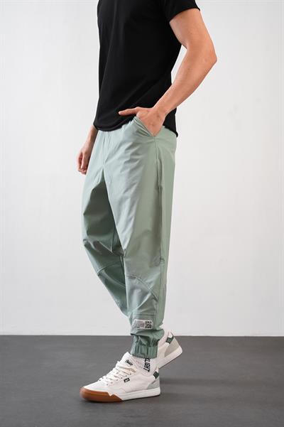 Erkek Relax Fit Kalıp Lastikli Paça Jogger Pantolon