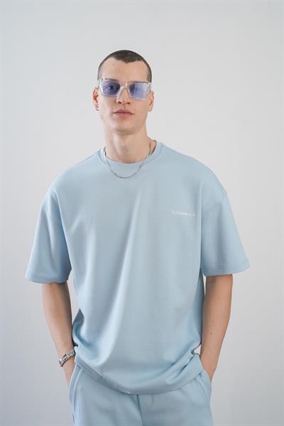 King Brich Baskılı Oversize Kalıp Unisex Şort Takım