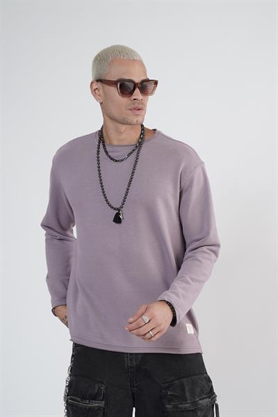 King Brich Pis Yaka Oversize Kalıp Erkek Sweatshirt