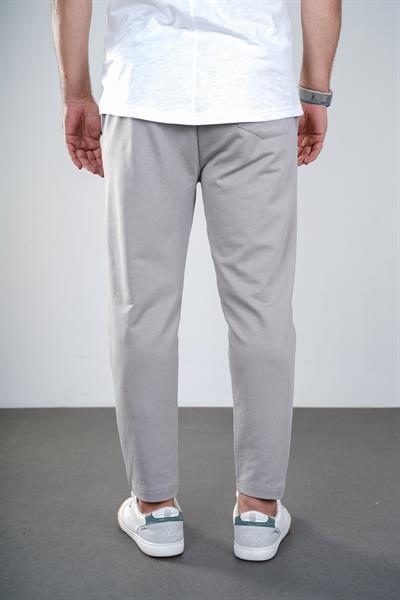 Kingbrich Beli Lastikli Baskılı Cepli Slim Fit Kalıp Erkek Alt Eşofman