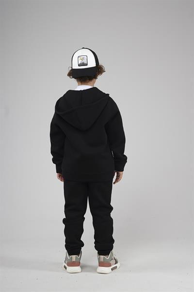 Kingbrich Kids Kapüşonlu Önü Fermuarlı Alt Üst Takım