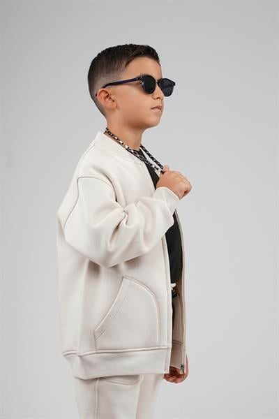 Kingbrich Kids Kolej Yaka Karyoka Dikişli Alt Üst Takım