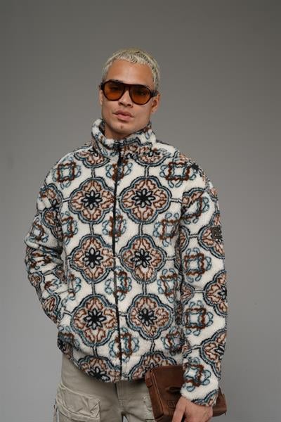 Önü Fermuarlı Kingbrich Yazılı Oversize Kalıp Peluş