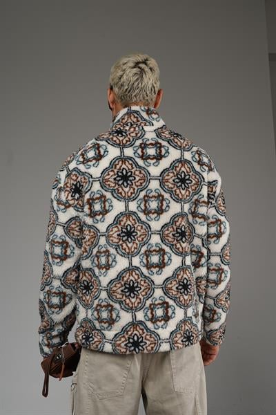 Önü Fermuarlı Kingbrich Yazılı Oversize Kalıp Peluş