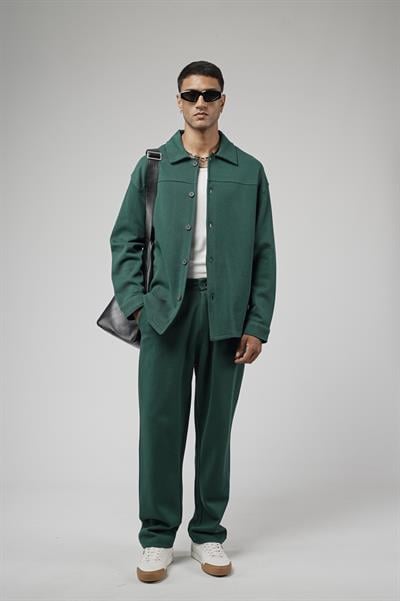 Oversize Kalıp Erkek Gömlek Pantolon Alt Üst Takım