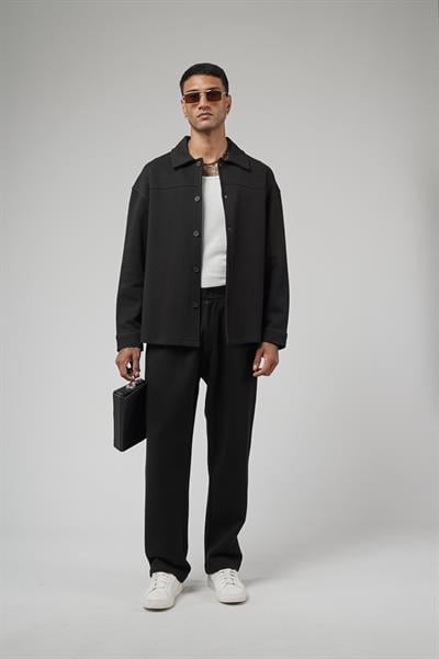 Oversize Kalıp Erkek Gömlek Pantolon Alt Üst Takım