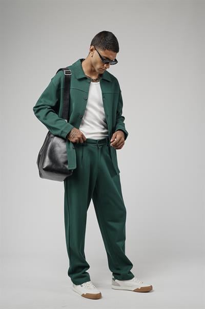 Oversize Kalıp Erkek Gömlek Pantolon Alt Üst Takım