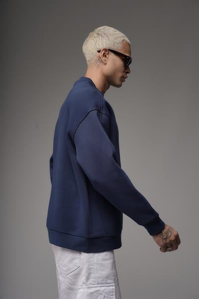 Oversize Kalıp UNEFFECTED Baskılı Sweatshirt