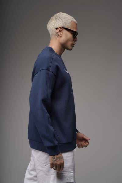 Oversize Kalıp UNEFFECTED Baskılı Sweatshirt