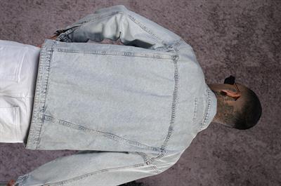 Oversize Kalıp Unisex Kot Ceket