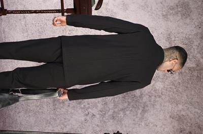 Regular Kalıp Blazer Keten Alt Üst Takım