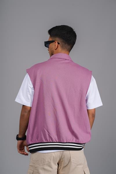 Ribanalı Oversize Kesim Erkek Yelek