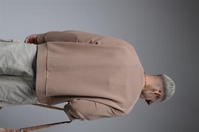 Ribanalı Yaka Reglan Kol Baskılı Oversize Kalıp Sweat