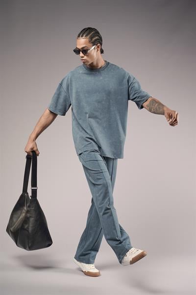 Yıkamalı Oversize Kesim Alt Üst Takım
