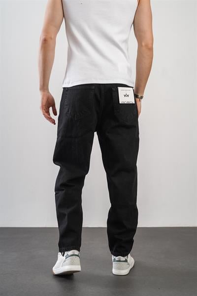Yüksek Bel Erkek Boyfriend Kot Pantolon