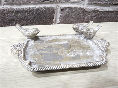 Kuşlar Tabak Obje