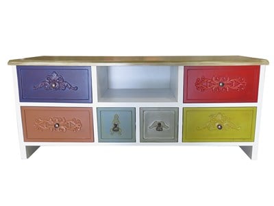 140 cm Renkli TV Ünitesi